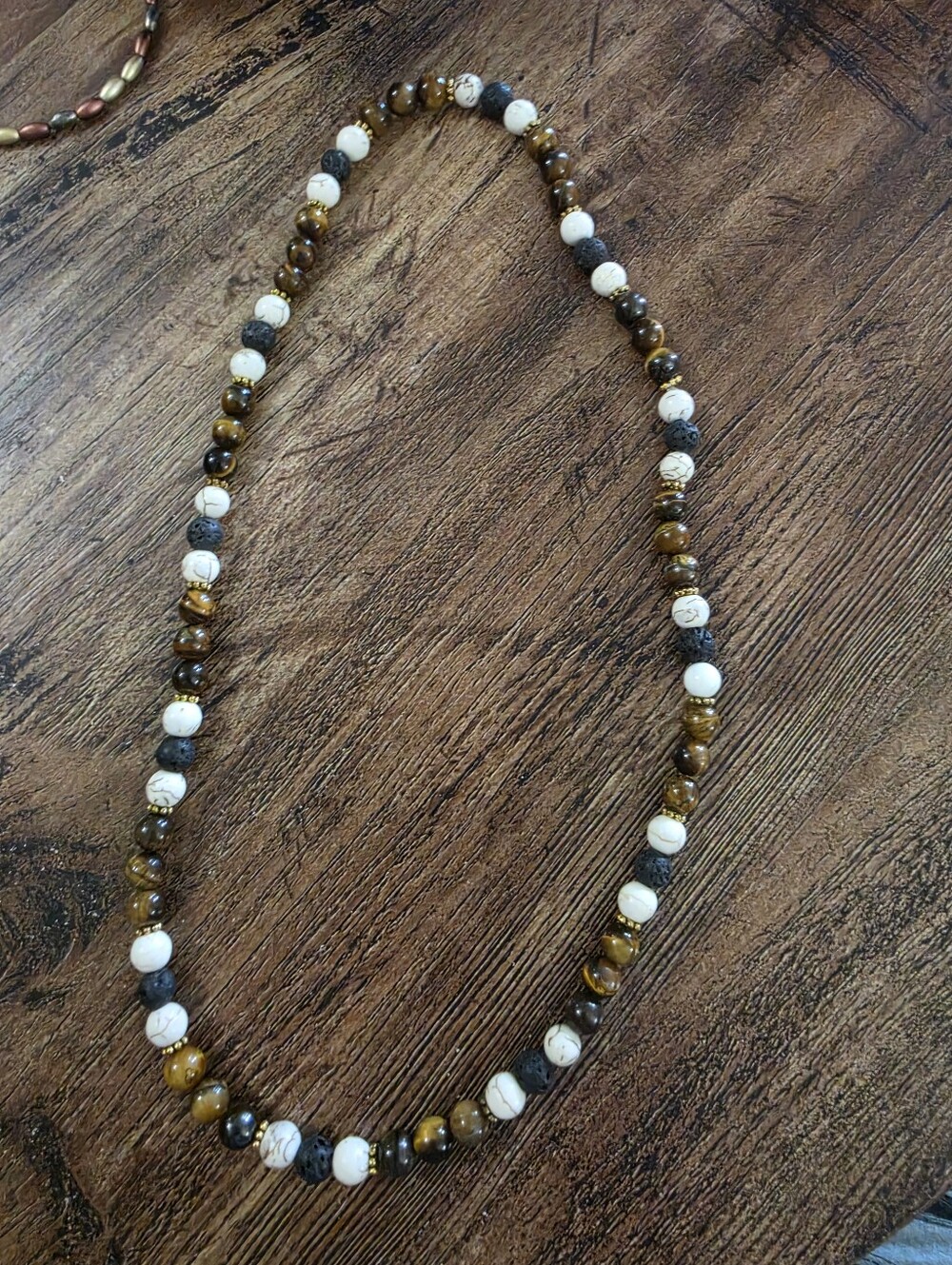 Stone Bead Necklace